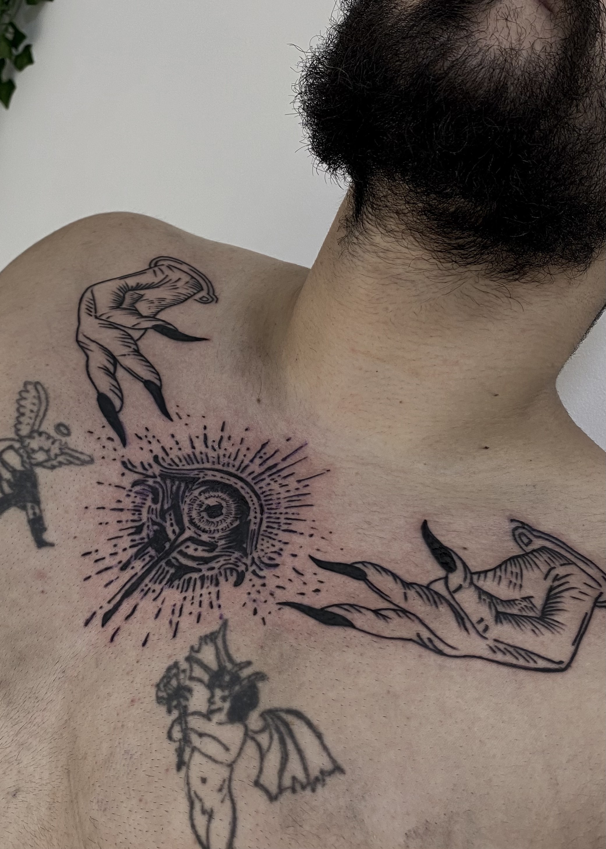 Tatuagem por Erika Queiroz